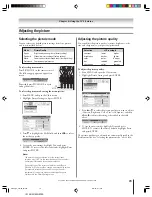 Preview for 79 page of Toshiba TheaterWide 46HM95 Owner'S Manual