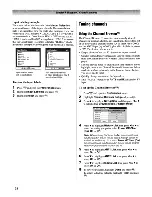 Preview for 24 page of Toshiba TheaterWide 50HM66 Operating Manual