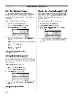 Предварительный просмотр 34 страницы Toshiba TheaterWide 50HM66 Operating Manual