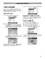 Предварительный просмотр 35 страницы Toshiba TheaterWide 50HM66 Operating Manual