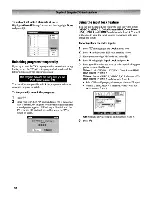 Предварительный просмотр 38 страницы Toshiba TheaterWide 50HM66 Operating Manual