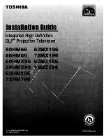 Предварительный просмотр 57 страницы Toshiba TheaterWide 50HM66 Operating Manual