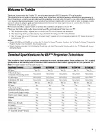 Предварительный просмотр 61 страницы Toshiba TheaterWide 50HM66 Operating Manual