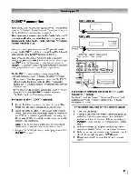 Предварительный просмотр 73 страницы Toshiba TheaterWide 50HM66 Operating Manual