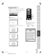 Preview for 29 page of Toshiba TheaterWide 51HC85 Owner'S Manual