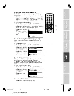 Preview for 39 page of Toshiba TheaterWide 51HC85 Owner'S Manual