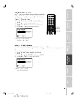 Preview for 45 page of Toshiba TheaterWide 51HC85 Owner'S Manual