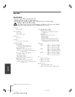 Preview for 48 page of Toshiba TheaterWide 51HC85 Owner'S Manual