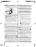 Preview for 4 page of Toshiba TheaterWide 52HMX94 Owner'S Manual