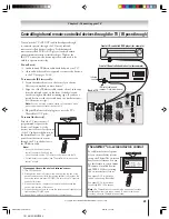 Preview for 21 page of Toshiba TheaterWide 52HMX94 Owner'S Manual