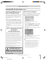 Preview for 23 page of Toshiba TheaterWide 52HMX94 Owner'S Manual