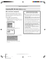 Preview for 24 page of Toshiba TheaterWide 52HMX94 Owner'S Manual