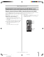 Preview for 31 page of Toshiba TheaterWide 52HMX94 Owner'S Manual