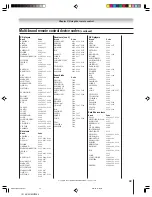 Preview for 33 page of Toshiba TheaterWide 52HMX94 Owner'S Manual