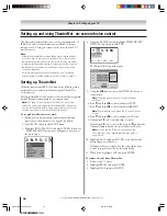 Preview for 44 page of Toshiba TheaterWide 52HMX94 Owner'S Manual