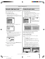 Preview for 51 page of Toshiba TheaterWide 52HMX94 Owner'S Manual