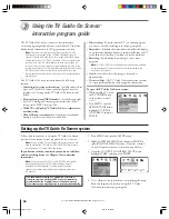 Preview for 52 page of Toshiba TheaterWide 52HMX94 Owner'S Manual