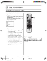 Preview for 66 page of Toshiba TheaterWide 52HMX94 Owner'S Manual