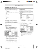 Preview for 67 page of Toshiba TheaterWide 52HMX94 Owner'S Manual