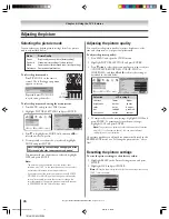 Preview for 76 page of Toshiba TheaterWide 52HMX94 Owner'S Manual