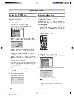 Preview for 86 page of Toshiba TheaterWide 52HMX94 Owner'S Manual