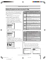 Preview for 89 page of Toshiba TheaterWide 52HMX94 Owner'S Manual