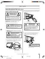 Preview for 99 page of Toshiba TheaterWide 52HMX94 Owner'S Manual