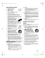 Предварительный просмотр 3 страницы Toshiba TheaterWide 57HM117 Owner'S Manual