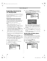 Предварительный просмотр 32 страницы Toshiba TheaterWide 57HM117 Owner'S Manual