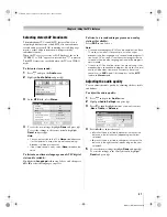 Предварительный просмотр 47 страницы Toshiba TheaterWide 57HM117 Owner'S Manual