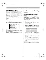 Предварительный просмотр 59 страницы Toshiba TheaterWide 57HM117 Owner'S Manual