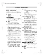 Предварительный просмотр 60 страницы Toshiba TheaterWide 57HM117 Owner'S Manual