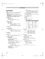 Предварительный просмотр 66 страницы Toshiba TheaterWide 57HM117 Owner'S Manual