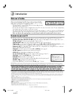 Предварительный просмотр 7 страницы Toshiba TheaterWide 62HM15 Owner'S Manual