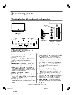 Предварительный просмотр 9 страницы Toshiba TheaterWide 62HM15 Owner'S Manual