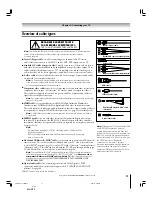 Предварительный просмотр 11 страницы Toshiba TheaterWide 62HM15 Owner'S Manual