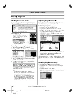 Предварительный просмотр 76 страницы Toshiba TheaterWide 62HM15 Owner'S Manual