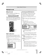 Предварительный просмотр 79 страницы Toshiba TheaterWide 62HM15 Owner'S Manual