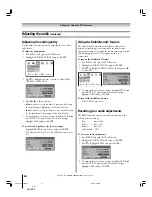 Предварительный просмотр 80 страницы Toshiba TheaterWide 62HM15 Owner'S Manual