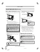 Предварительный просмотр 100 страницы Toshiba TheaterWide 62HM15 Owner'S Manual