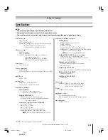 Предварительный просмотр 101 страницы Toshiba TheaterWide 62HM15 Owner'S Manual