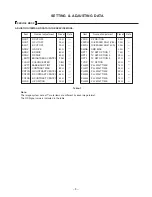 Предварительный просмотр 9 страницы Toshiba TheaterWide 62HM95 Service Manual