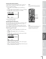 Предварительный просмотр 59 страницы Toshiba TheaterWide 65NH84 Owner'S Manual