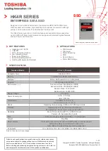 Toshiba THNSN8120PCSE Manual preview