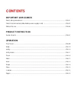 Preview for 2 page of Toshiba TL2-AC25GZA(GR) Instruction Manual