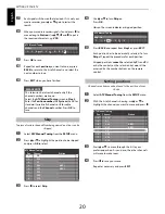 Предварительный просмотр 20 страницы Toshiba TL86* Digital Series Owner'S Manual