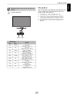 Предварительный просмотр 65 страницы Toshiba TL86* Digital Series Owner'S Manual