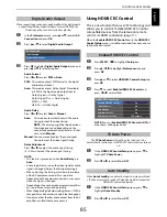 Preview for 85 page of Toshiba TL9 Digital Series Owner'S Manual