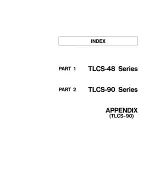 Предварительный просмотр 5 страницы Toshiba TLCS-48 Series Data Book