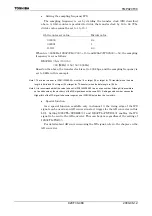 Preview for 482 page of Toshiba TLCS-900/H1 Series Manual